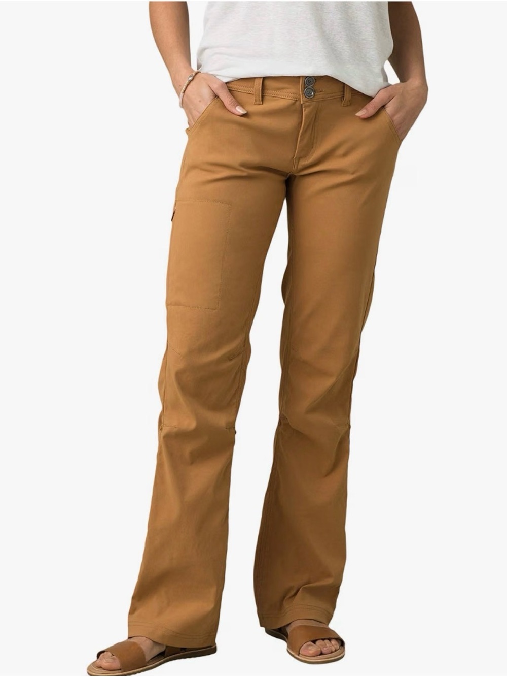 New prAna Halle Straight Pants size 6 in Earthbound